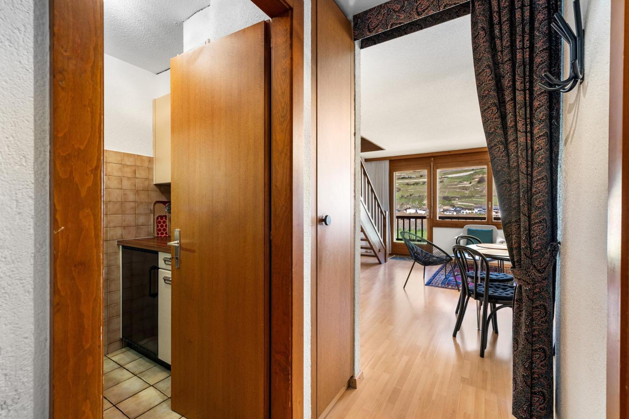Apartmán Duplex Cosy Aux Bains De Saillon Exteriér fotografie