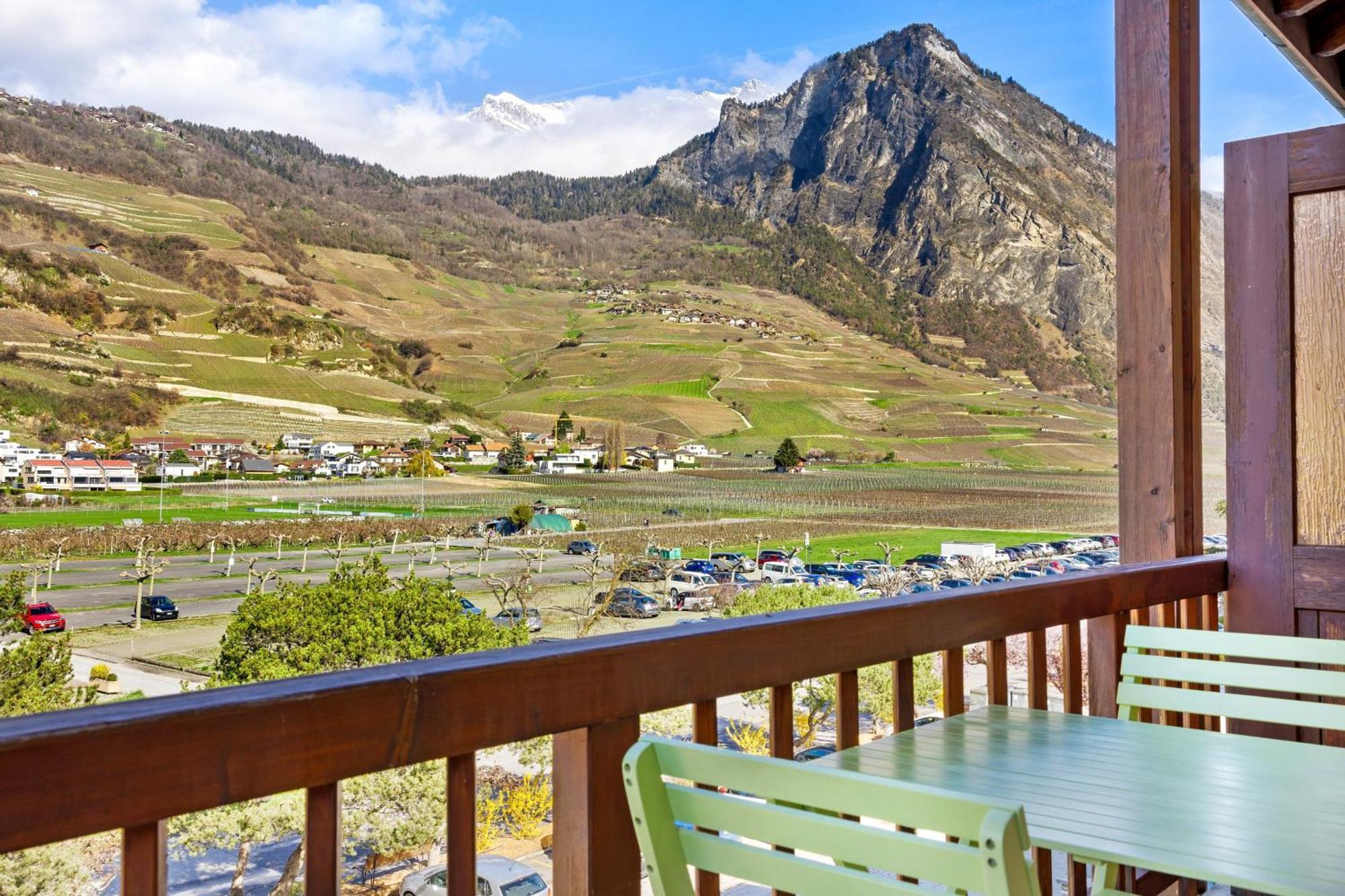 Apartmán Duplex Cosy Aux Bains De Saillon Exteriér fotografie