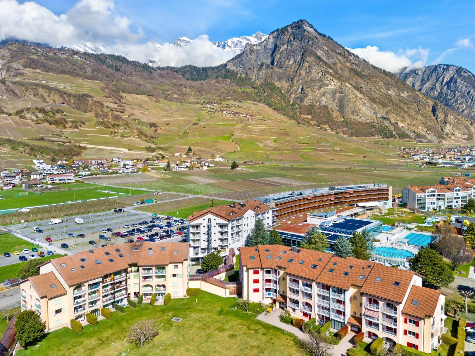 Apartmán Duplex Cosy Aux Bains De Saillon Exteriér fotografie