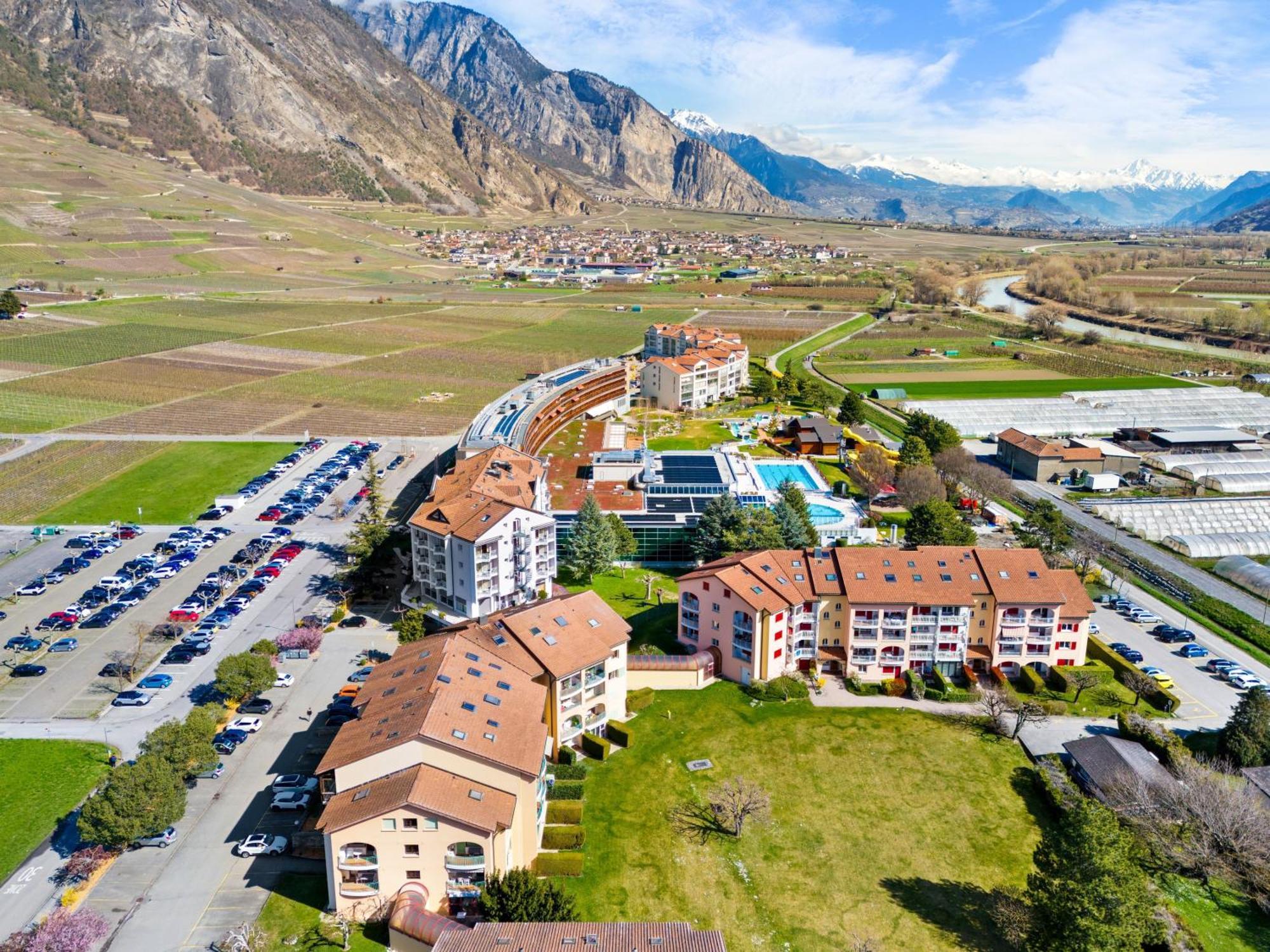 Apartmán Duplex Cosy Aux Bains De Saillon Exteriér fotografie